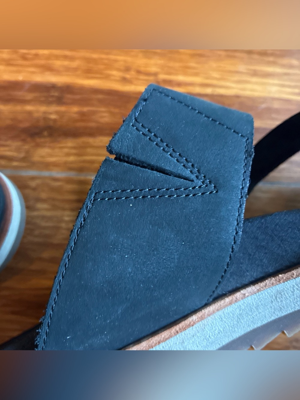 Merrell Juno Leather Sandal 8 Black - Picture 9 of 9